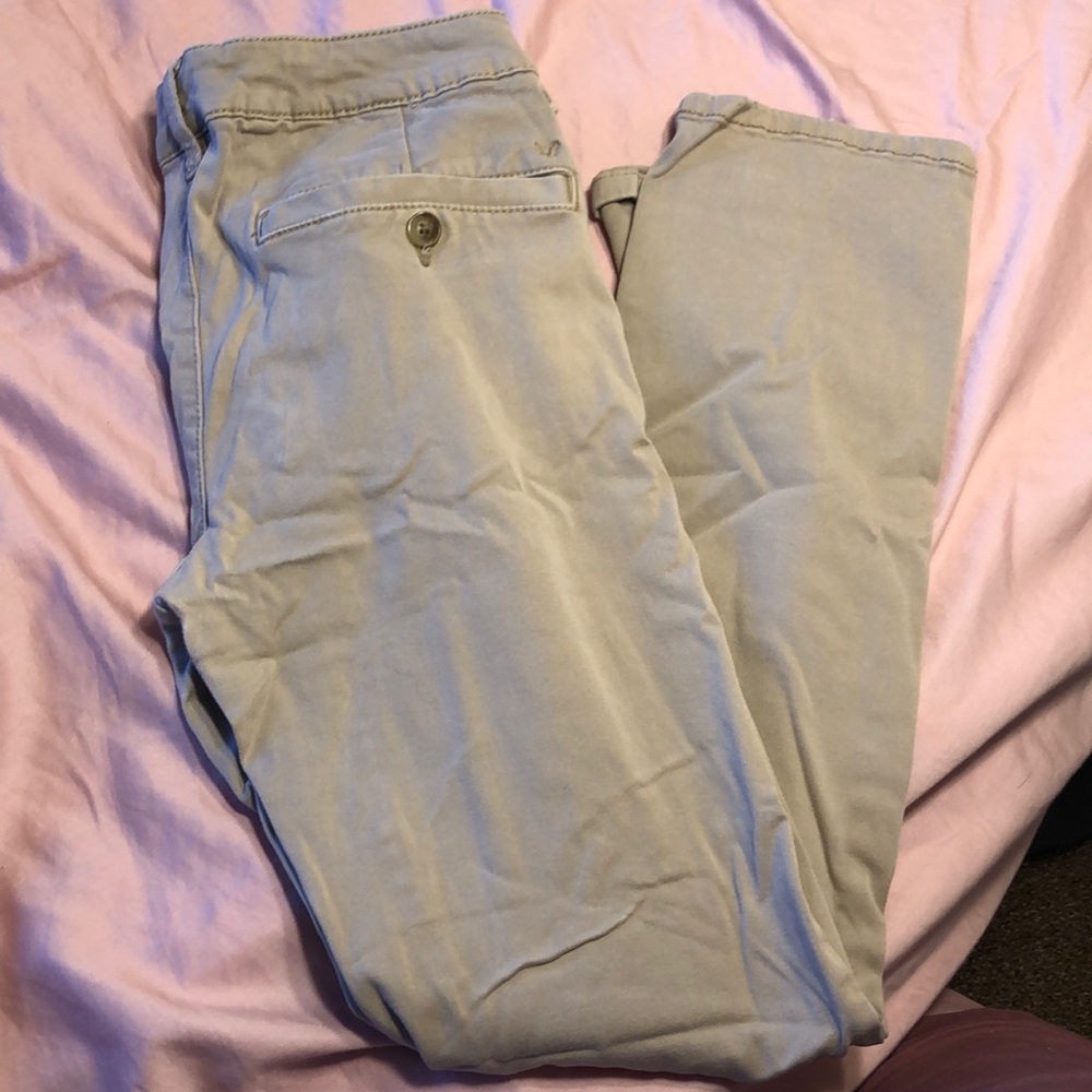 American eagle skinny khaki pants
